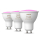 Philips Hue White and color ambiance Żarówka 3xGU10 - 709610 - zdjęcie 2